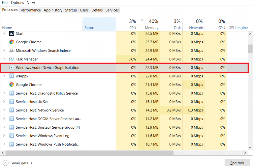 What Does Windows Audio Device Graph Isolation Stand for