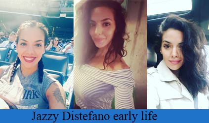 Jazzy Distefano early life