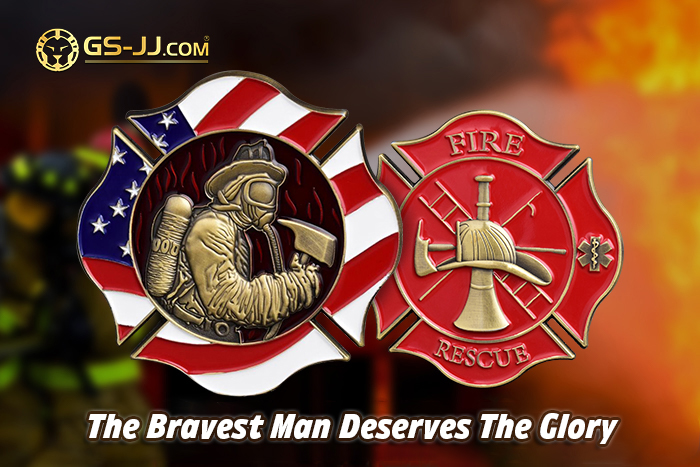 firefighter challenge coins 