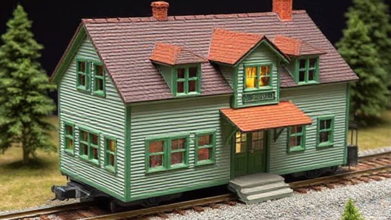 Gloor craft models kit 410 freight house ho scale