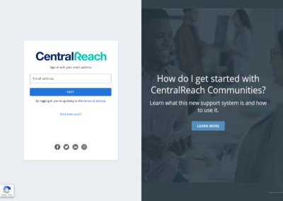 CentralReach Login Member Guide